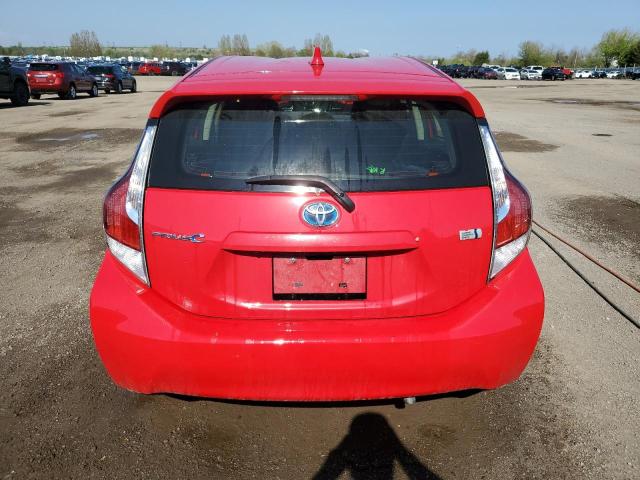  TOYOTA PRIUS 2016 Red