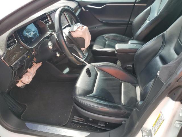  TESLA MODEL S 2015 White