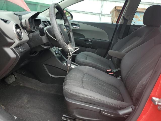  CHEVROLET SONIC 2016 Czerwony