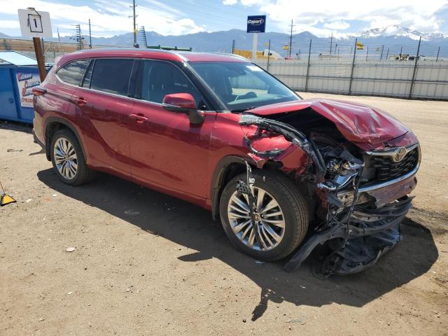  TOYOTA HIGHLANDER 2023 Red