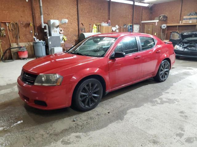Sedans DODGE AVENGER 2014 Red