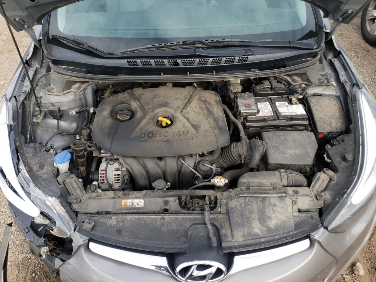 2014 Hyundai Elantra Se VIN: 5NPDH4AEXEH504349 Lot: 55801425