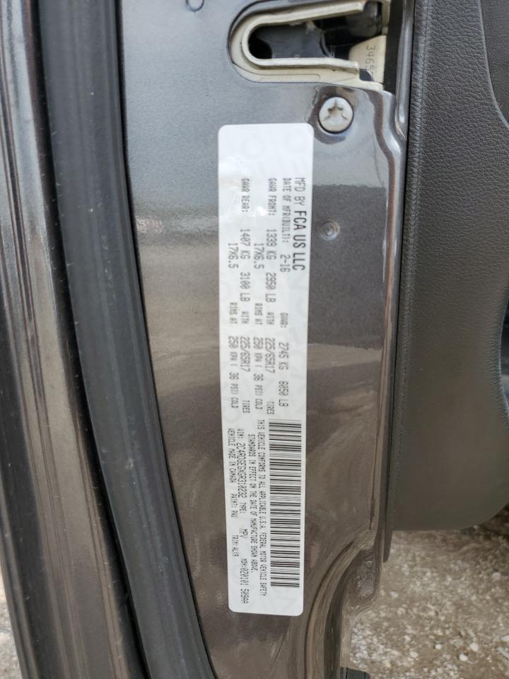 2C4RDGEGXGR310232 2016 Dodge Grand Caravan R/T