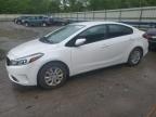 2017 Kia Forte Lx за продажба в Ellwood City, PA - Rear End