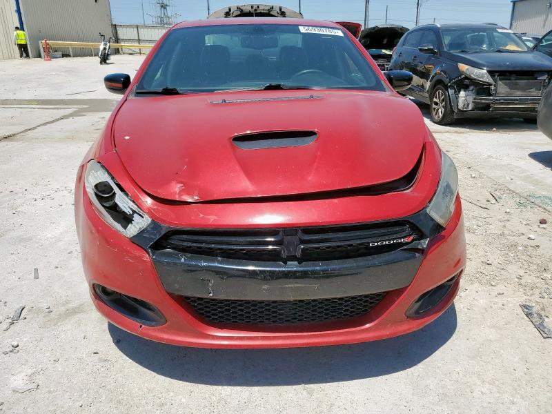 Седани DODGE DART 2016 Червоний