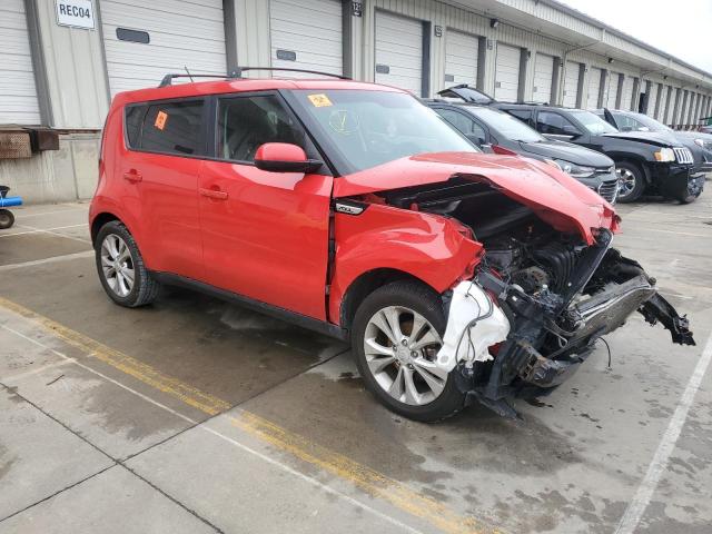  KIA SOUL 2015 Красный