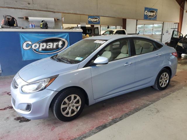 Sedans HYUNDAI ACCENT 2014 Granatowy