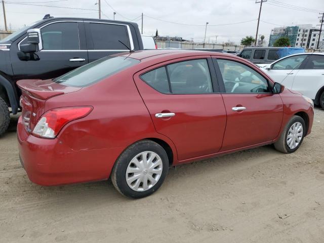 Седани NISSAN VERSA 2016 Червоний