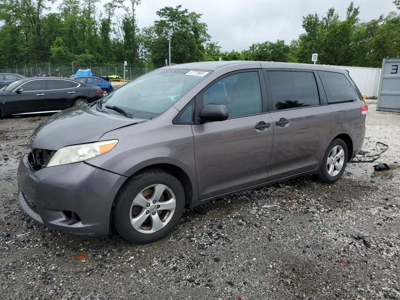 2011 Toyota Sienna იყიდება Baltimore-ში, MD - Front End