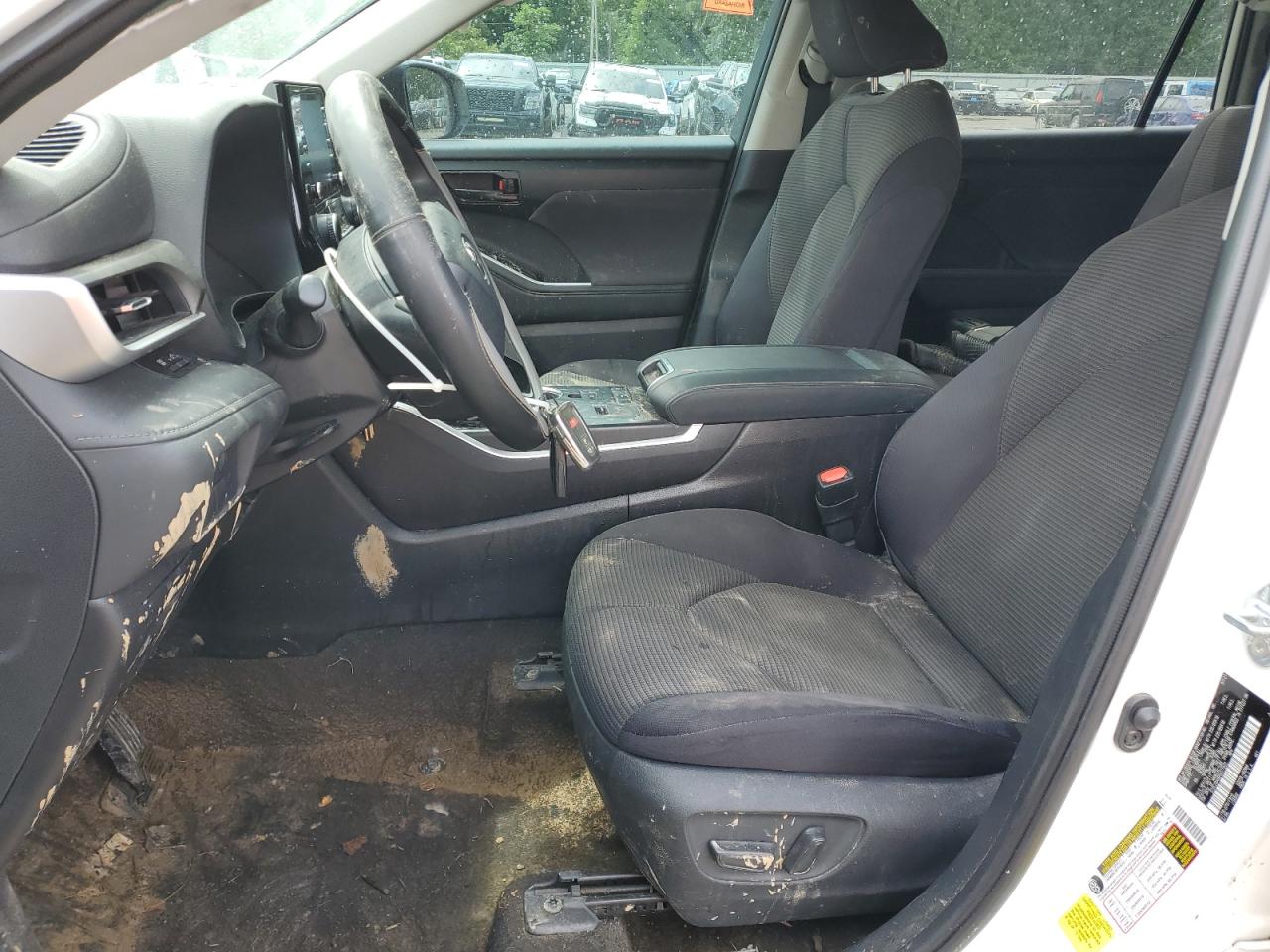 2021 Toyota Highlander L VIN: 5TDCZRAH6MS077003 Lot: 56608825