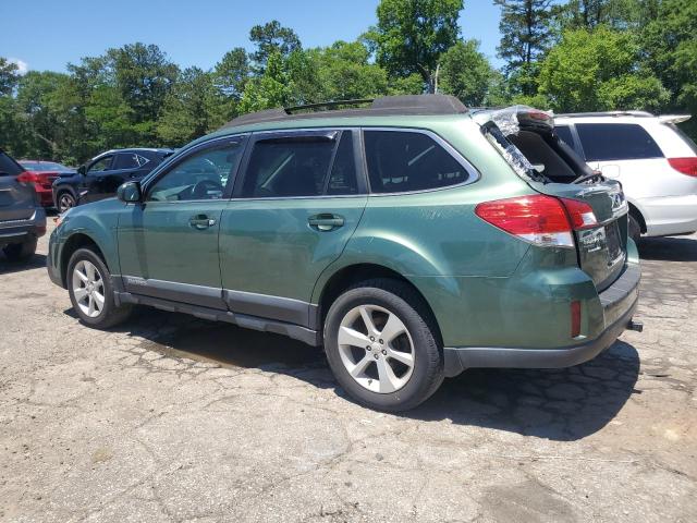  SUBARU OUTBACK 2013 Zielony