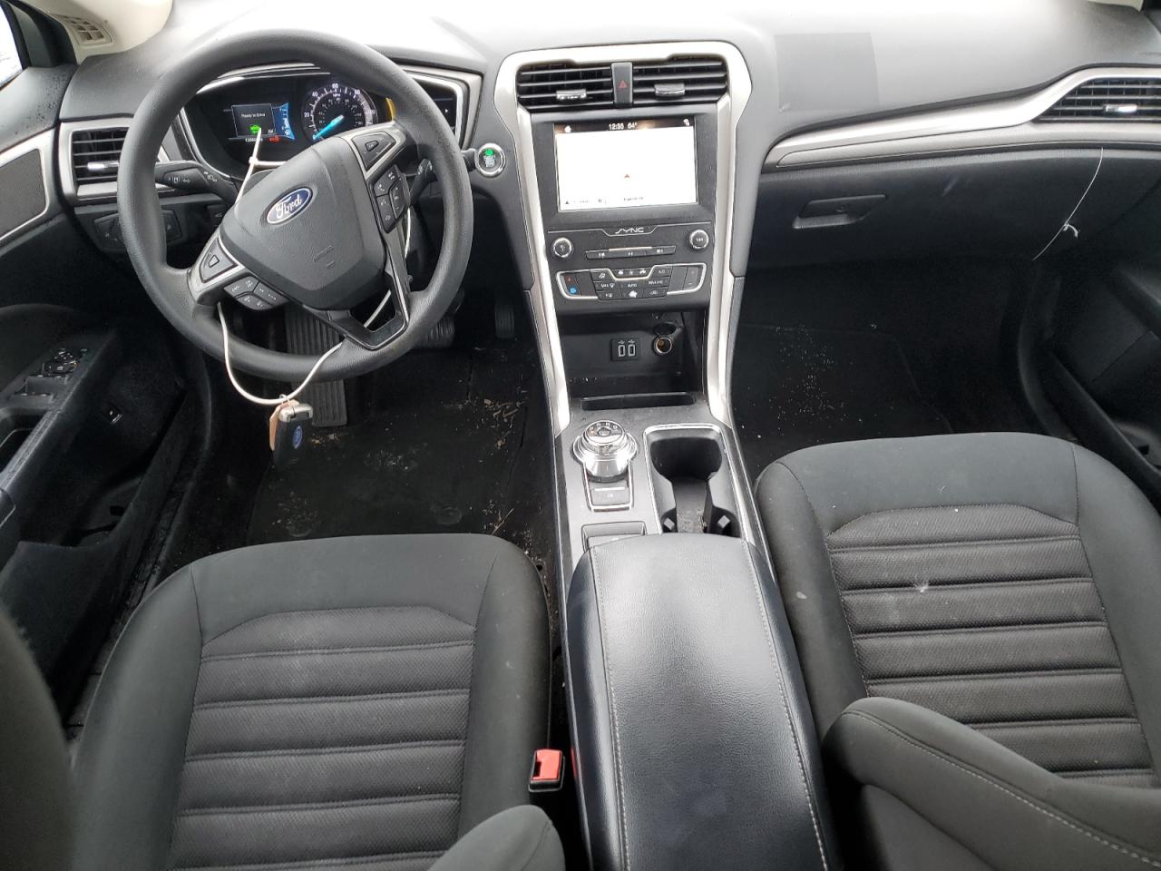 2019 Ford Fusion Se VIN: 3FA6P0LU4KR124916 Lot: 54030305