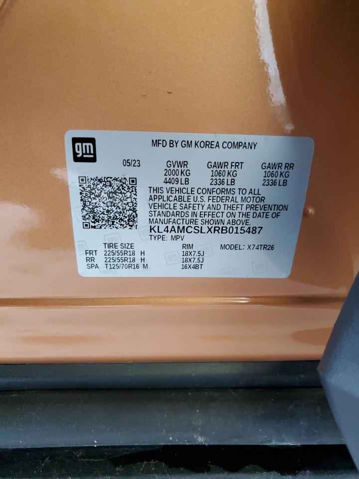 2024 Buick Encore Gx Preferred VIN: KL4AMCSLXRB015487 Lot: 56033565