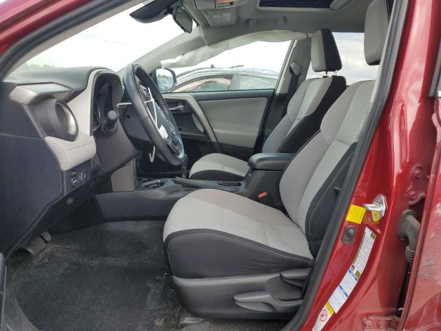  TOYOTA RAV4 2018 Красный