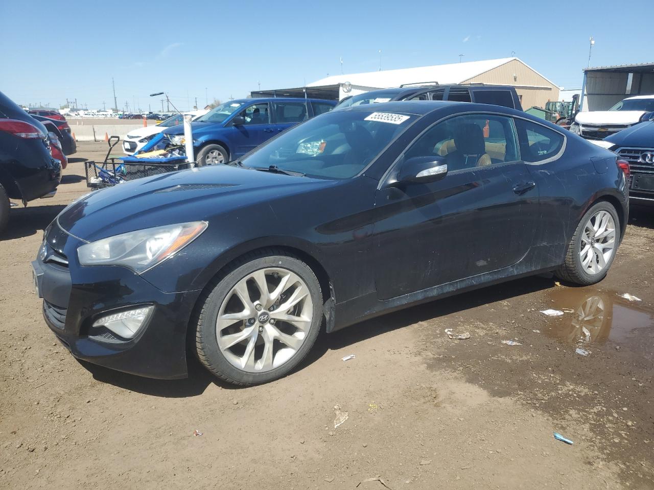 2013 Hyundai Genesis Coupe 3.8L de vânzare în Brighton, CO - Front End