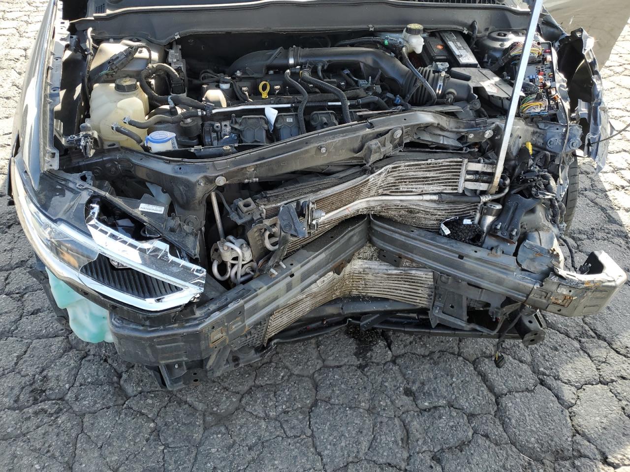 2019 Ford Fusion Titanium VIN: 3FA6P0D91KR240987 Lot: 57500305