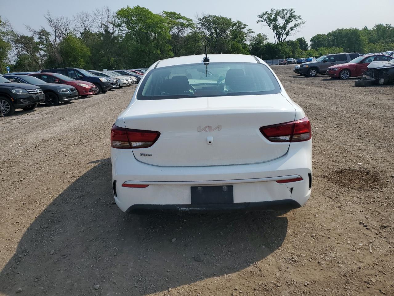 2022 Kia Rio Lx VIN: 3KPA24AD1NE485741 Lot: 58903905