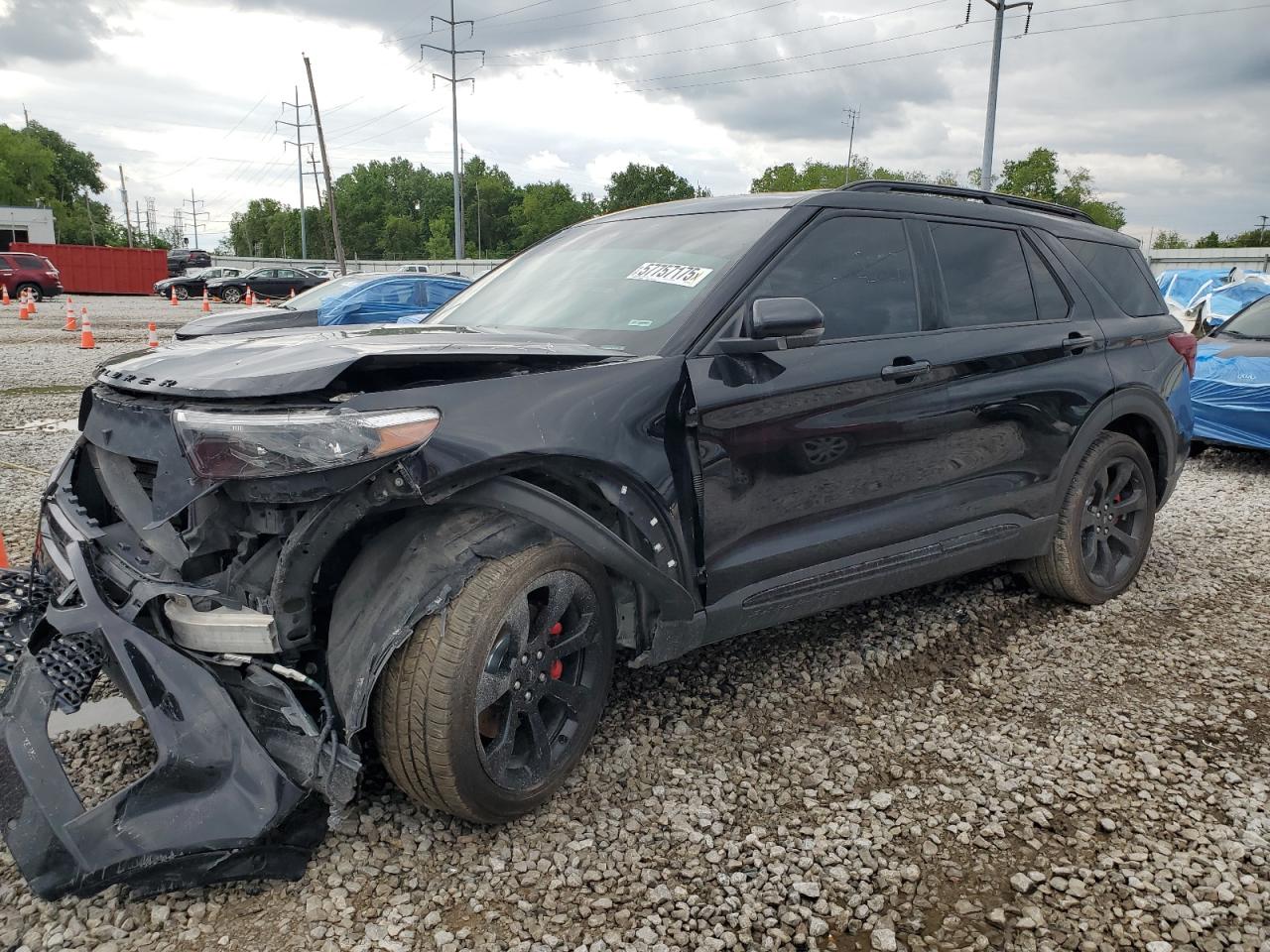 2020 Ford Explorer St zu verkaufen in Columbus, OH - Front End