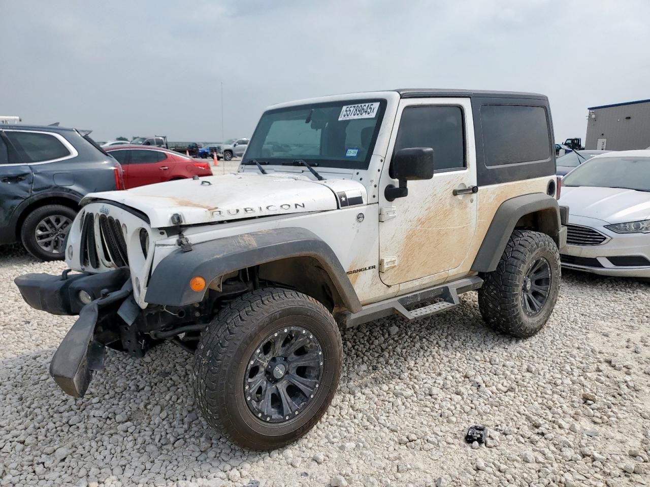 2012 Jeep Wrangler Rubicon იყიდება Taylor-ში, TX - Front End
