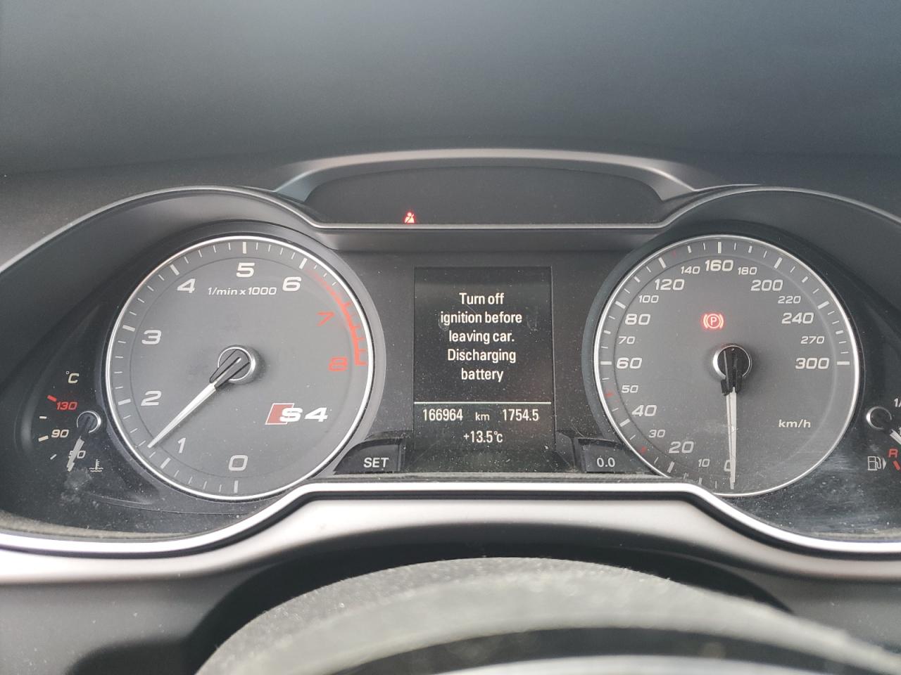 2013 Audi S4 Premium VIN: WAUHGCFL8DA214281 Lot: 55985875