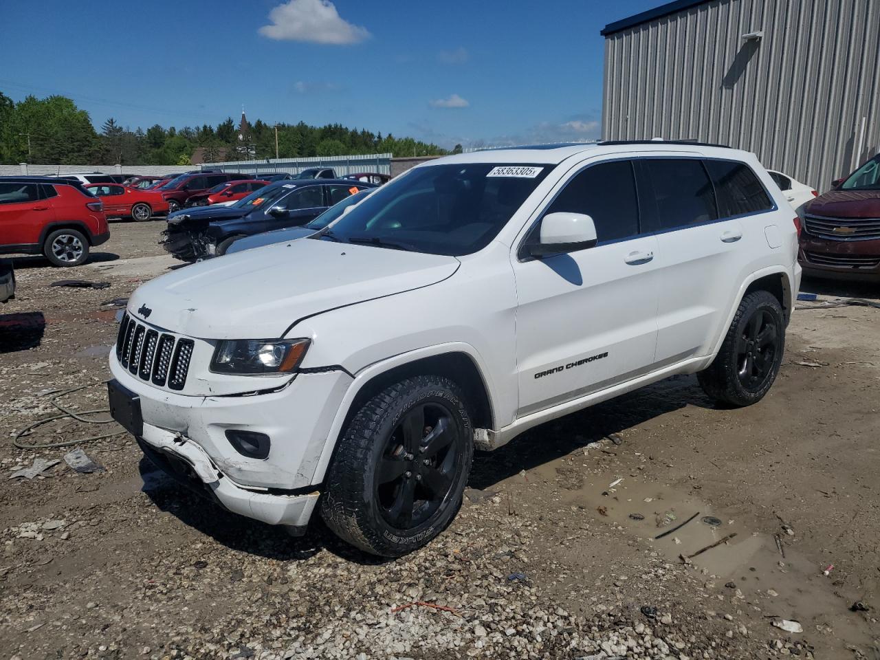 2015 Jeep Grand Cherokee Laredo na sprzedaż w Franklin, WI - Front End