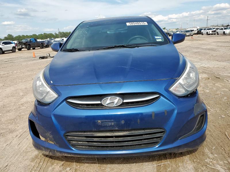 Sedans HYUNDAI ACCENT 2017 Granatowy