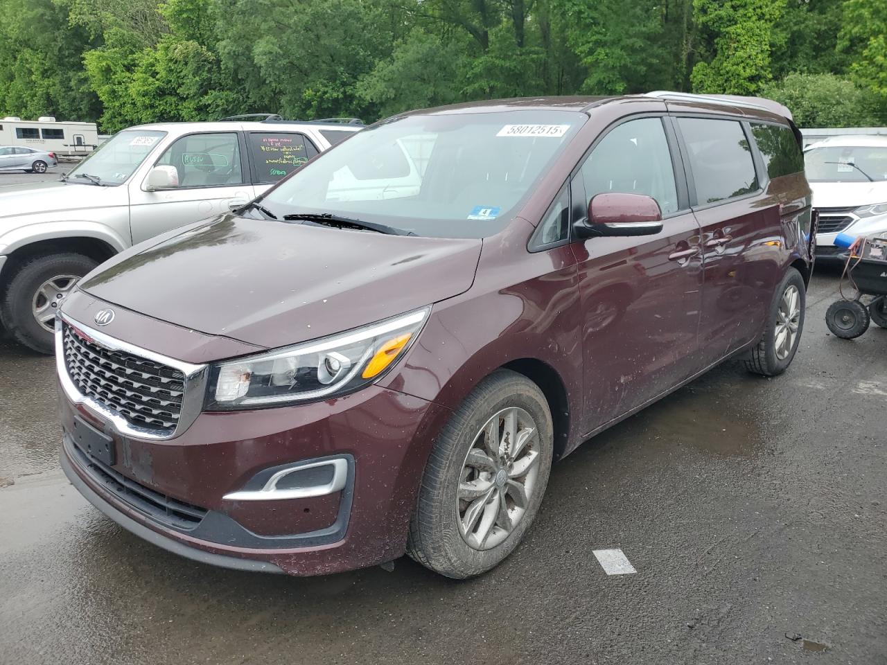 2020 Kia Sedona Lx за продажба в Glassboro, NJ - Rear End