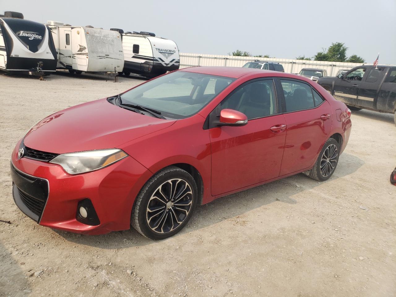 2015 Toyota Corolla L en Venta en Earlington, KY - Hail