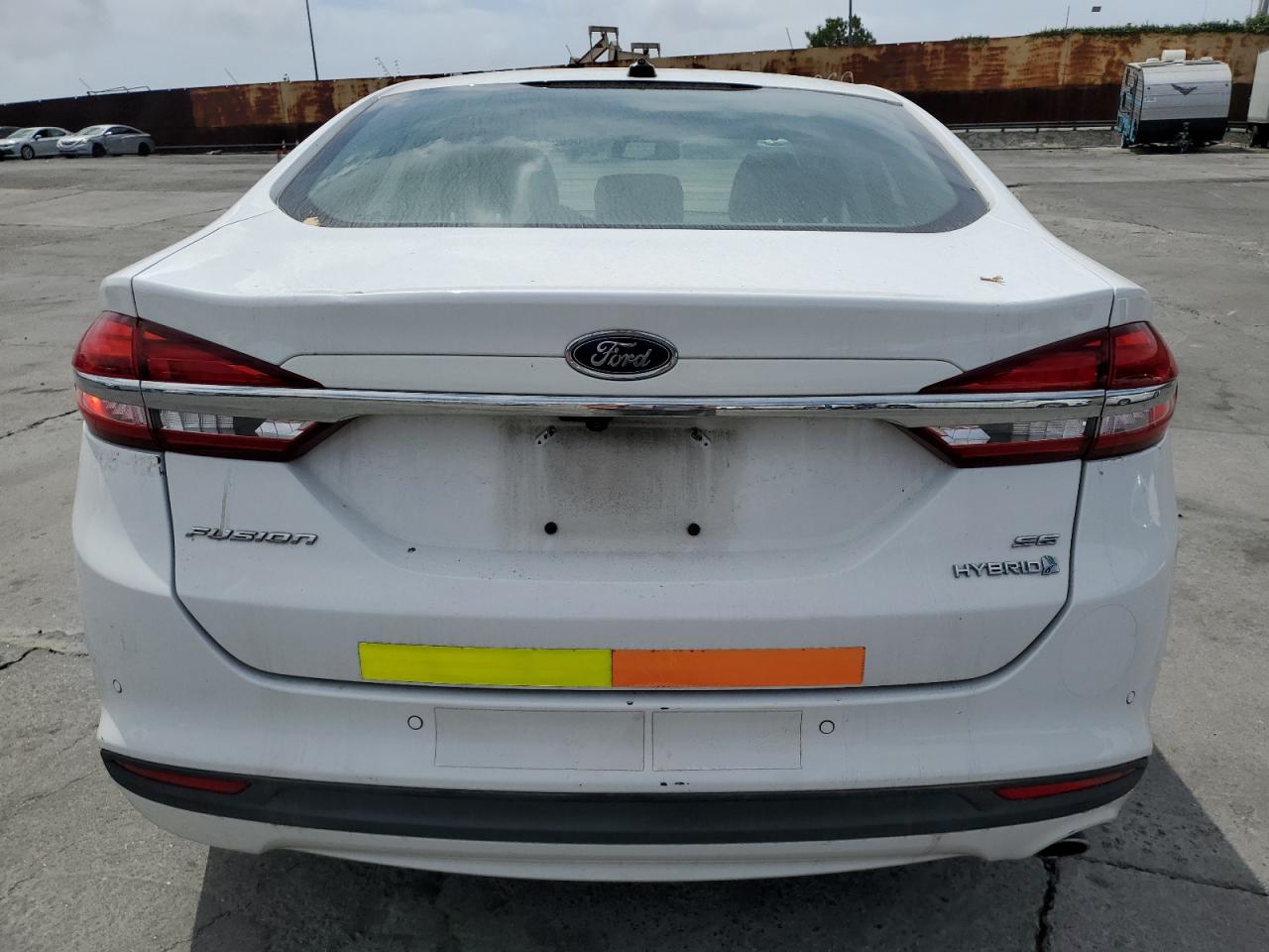 2018 Ford Fusion Se Hybrid VIN: 3FA6P0LU1JR278725 Lot: 55084175