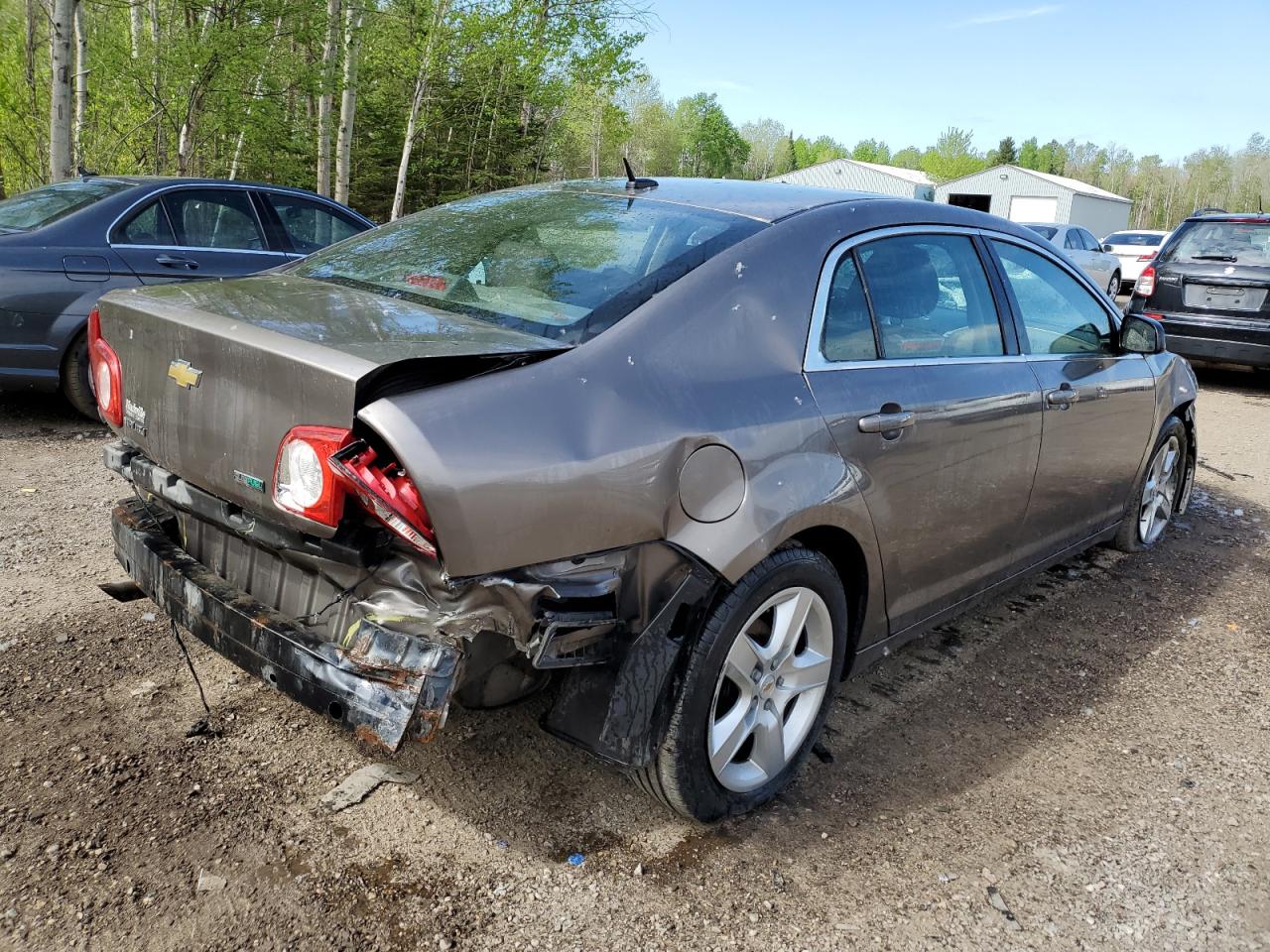 2010 Chevrolet Malibu Ls cream null flexible 1G1ZB5E02AF262603 photo #4