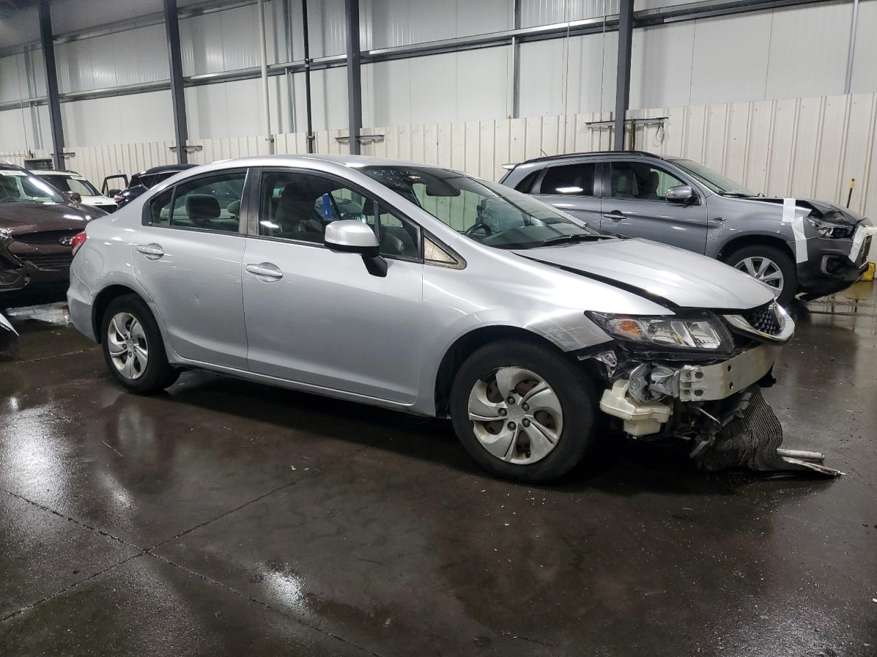 2013 Honda Civic Lx VIN: 2HGFB2F52DH588747 Lot: 56950895