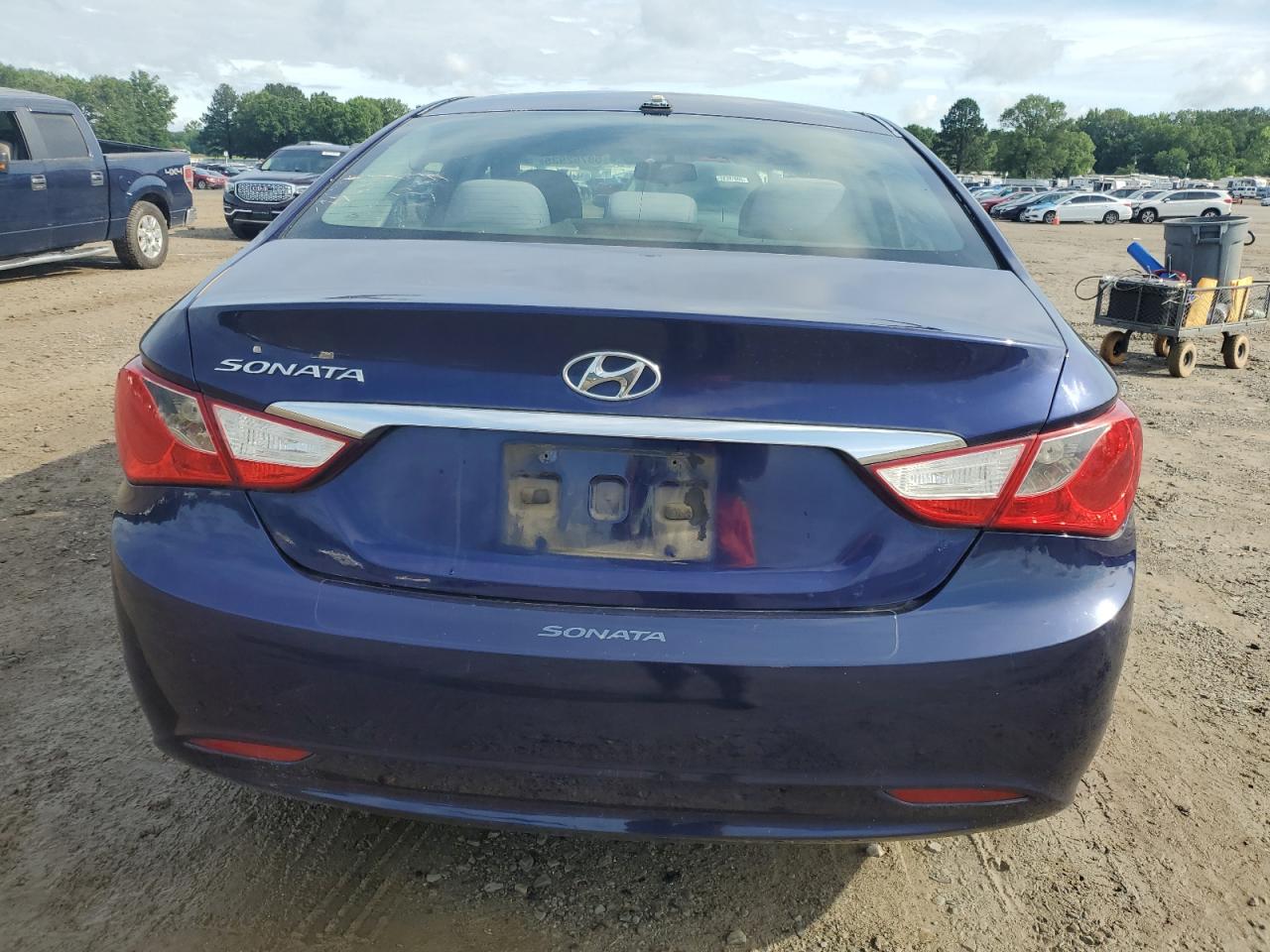 2013 Hyundai Sonata Gls VIN: 5NPEB4AC2DH596429 Lot: 81614565