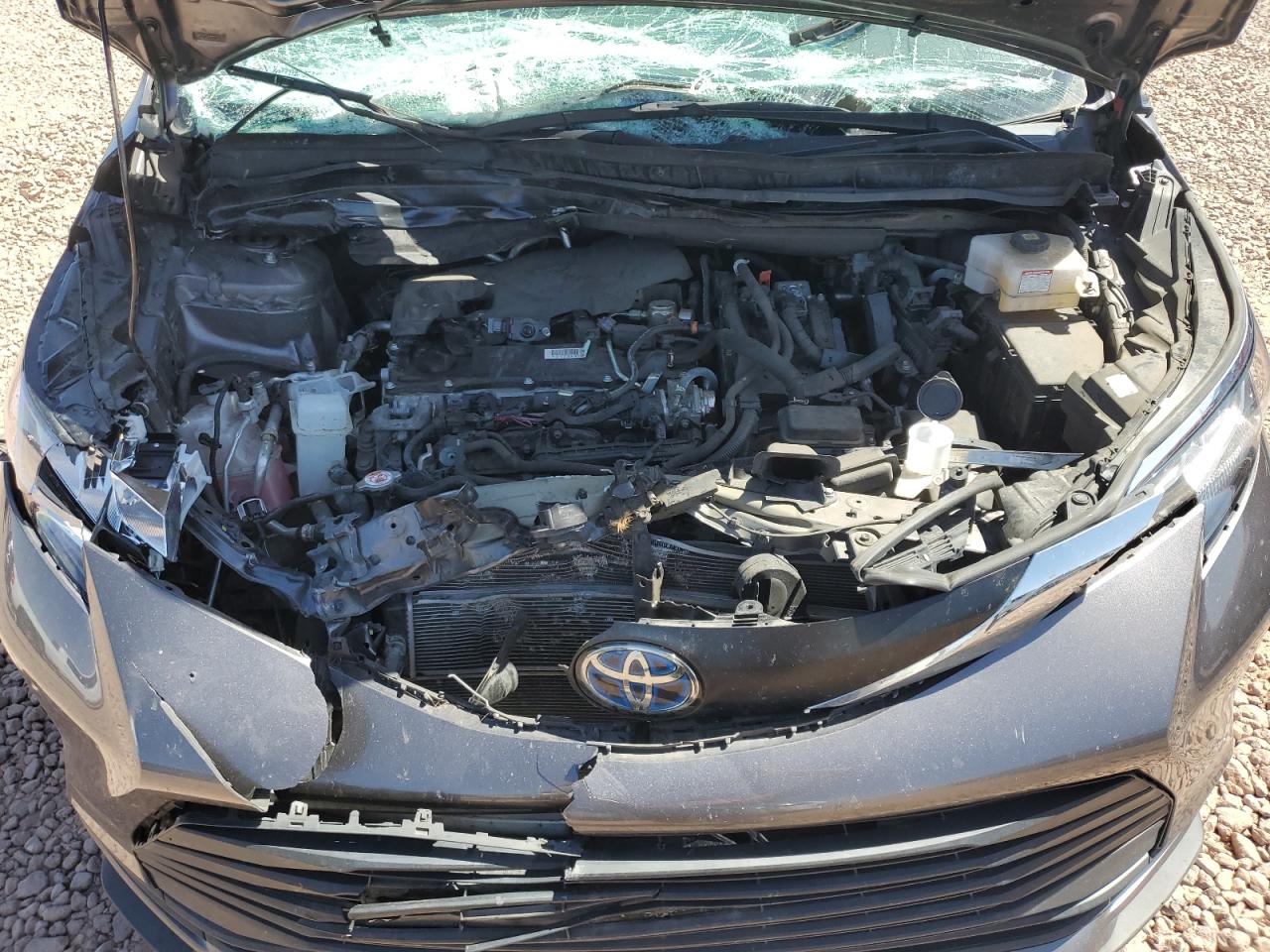 2022 Toyota Sienna Le VIN: 5TDKRKEC1NS127437 Lot: 56702715