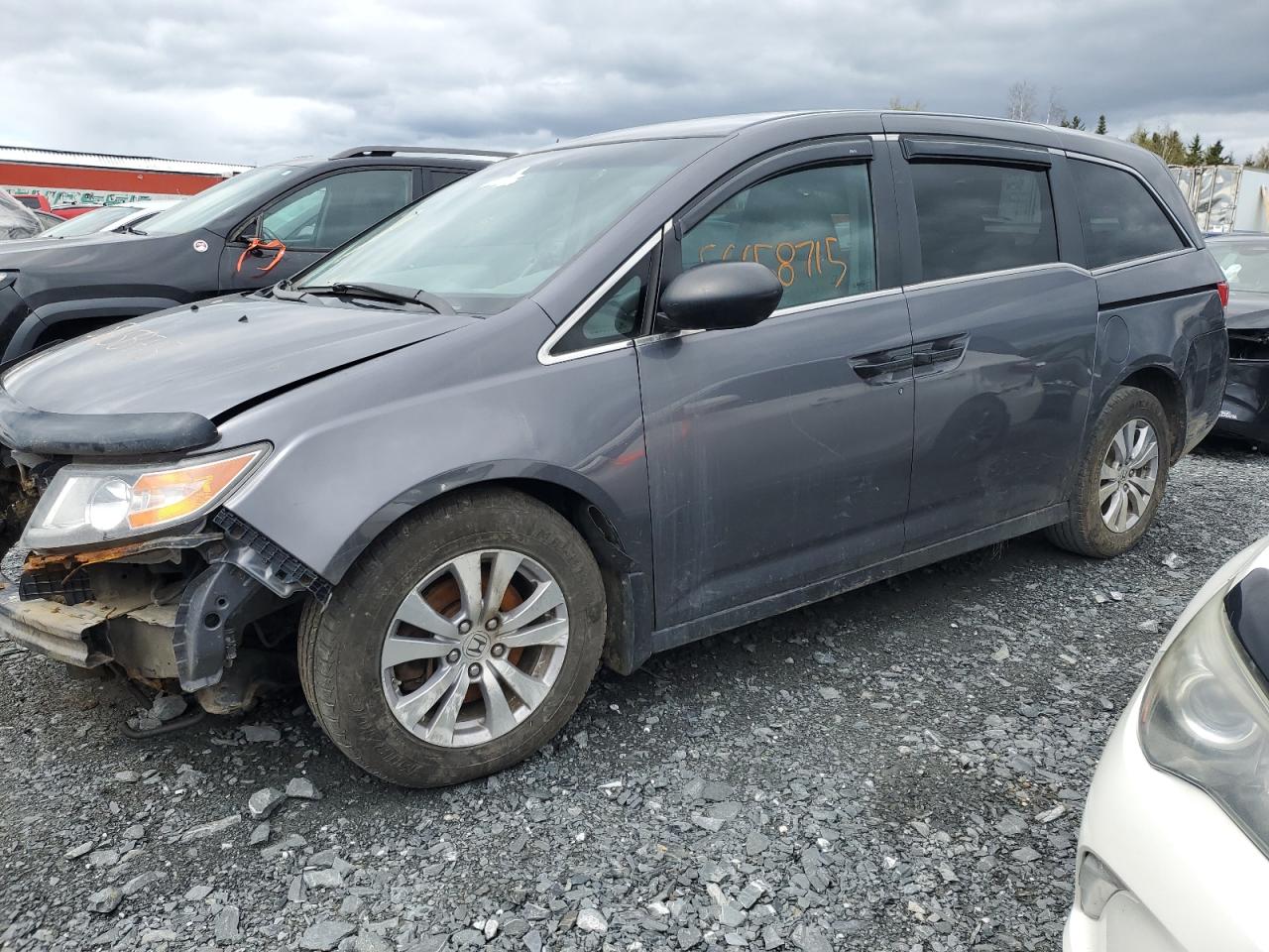 2016 Honda Odyssey Se for Sale in Montreal-est, QC - Front End