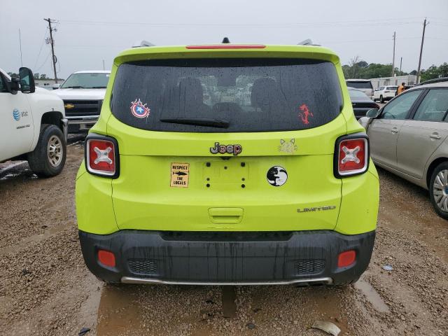  JEEP RENEGADE 2018 Зелений