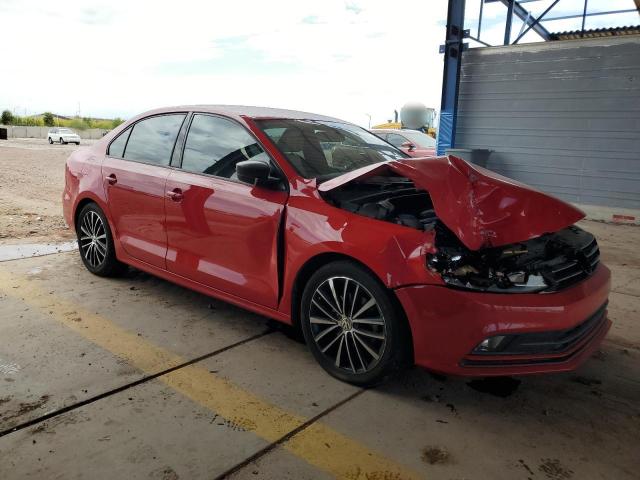  VOLKSWAGEN JETTA 2017 Красный
