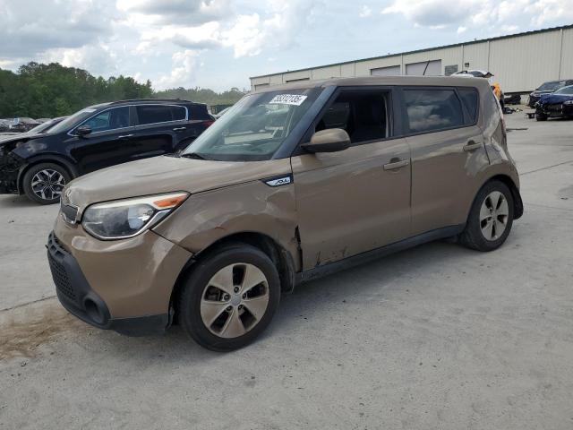 Паркетники KIA SOUL 2015 Сожжен