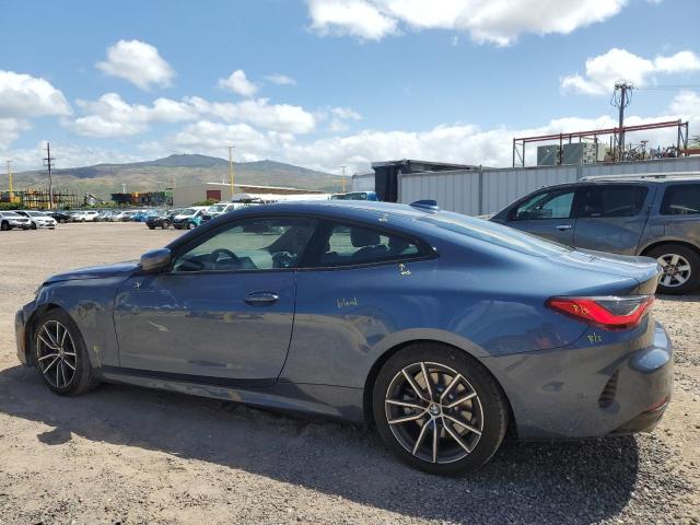  BMW 4 SERIES 2021 Синий