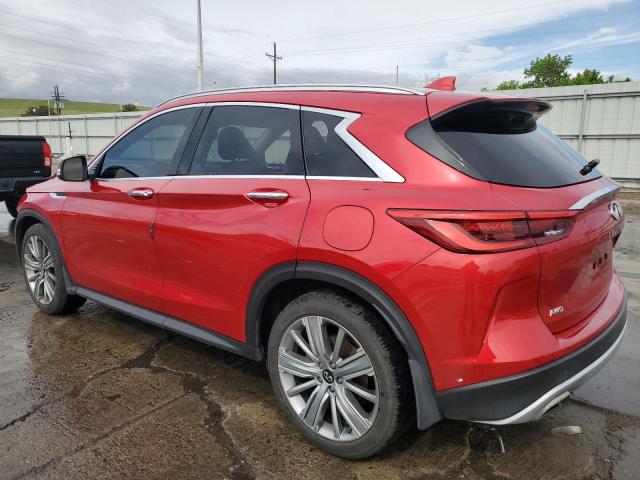  INFINITI QX50 2022 Красный