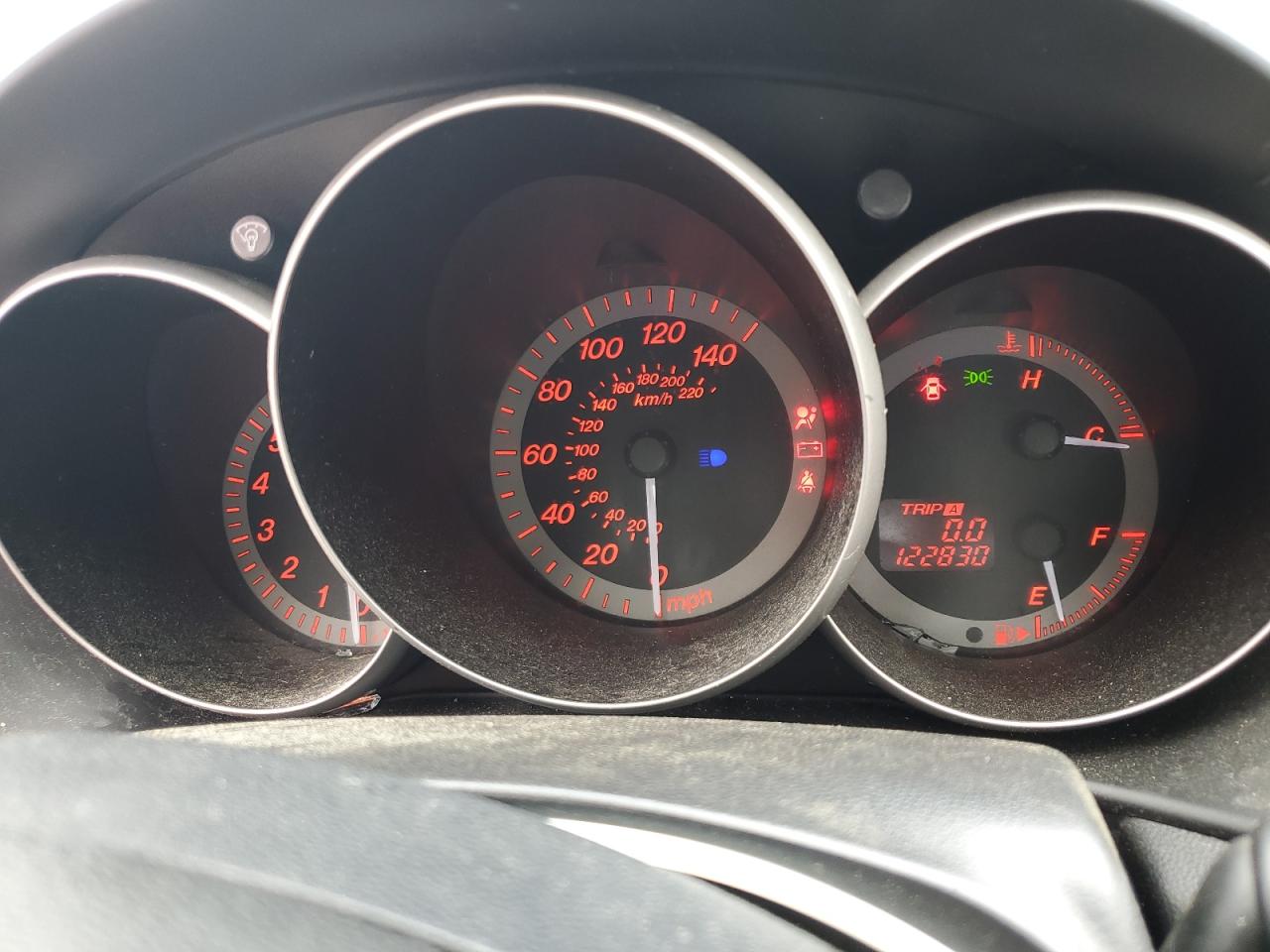 2008 MAZDA MAZDA3 with FRONT END damage, VIN JM1BK323981154482