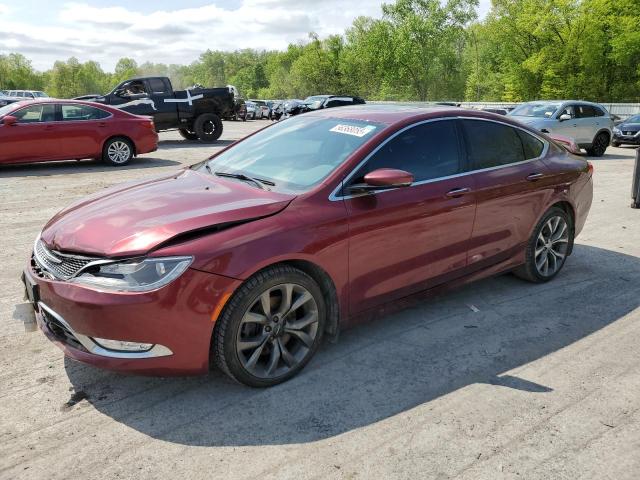 Sedans CHRYSLER 200 2015 Bordowy