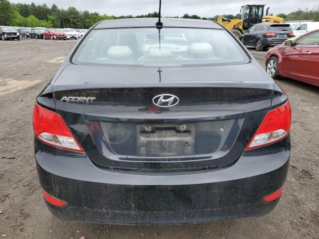  HYUNDAI ACCENT 2015 Czarny
