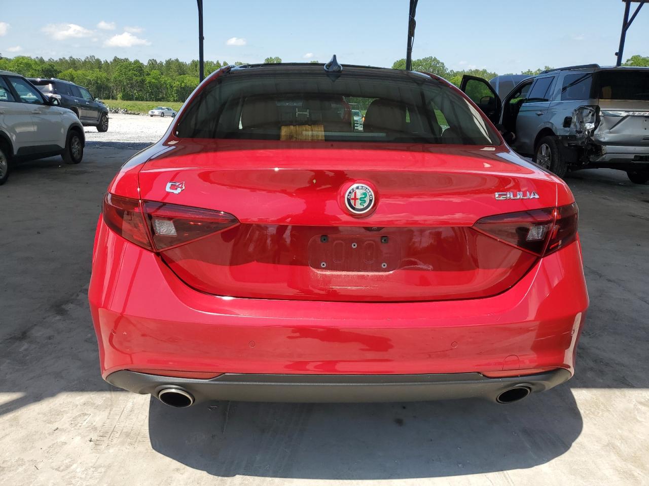 2019 Alfa Romeo Giulia Ti VIN: ZARFANBN3K7621231 Lot: 56063345