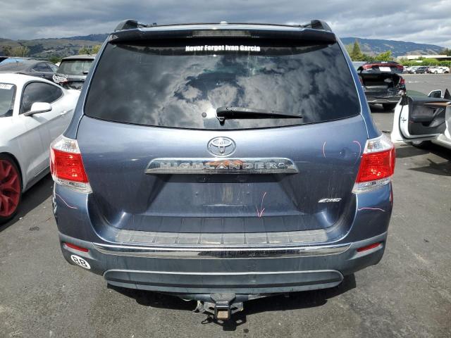  TOYOTA HIGHLANDER 2012 Blue