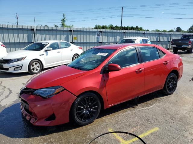  TOYOTA COROLLA 2018 Красный