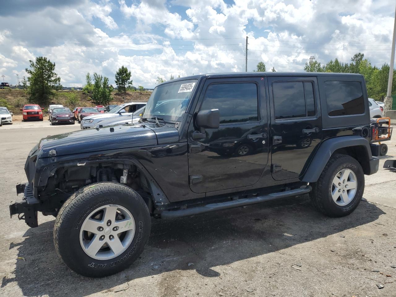 2017 Jeep Wrangler Unlimited Sport იყიდება Gaston-ში, SC - Front End