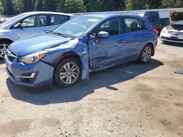  SUBARU IMPREZA 2015 Blue