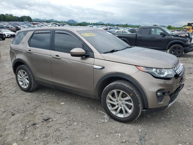  LAND ROVER DISCOVERY 2016 tan