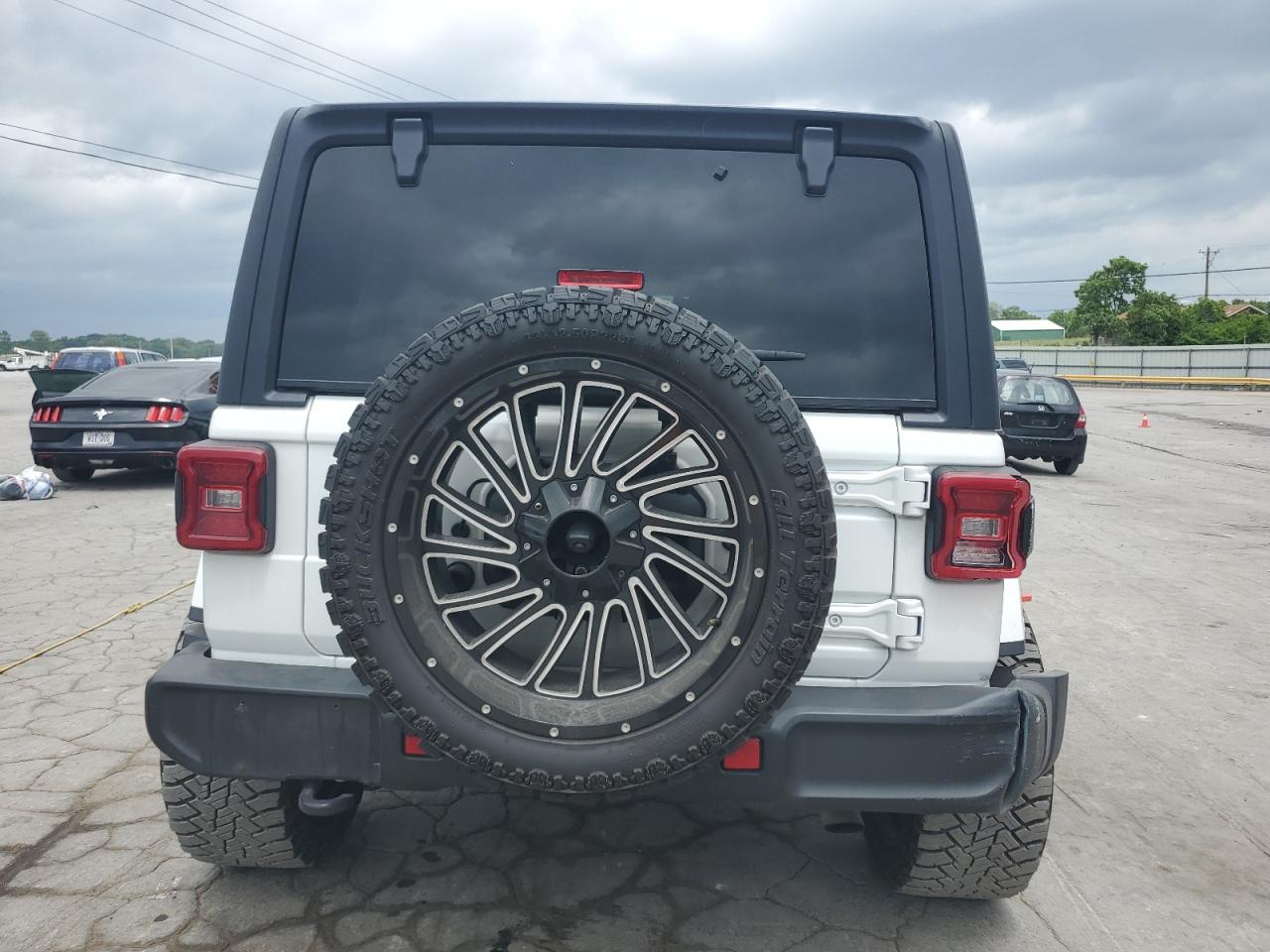 2022 Jeep Wrangler Unlimited Sahara VIN: 1C4HJXEN0NW262439 Lot: 57469545