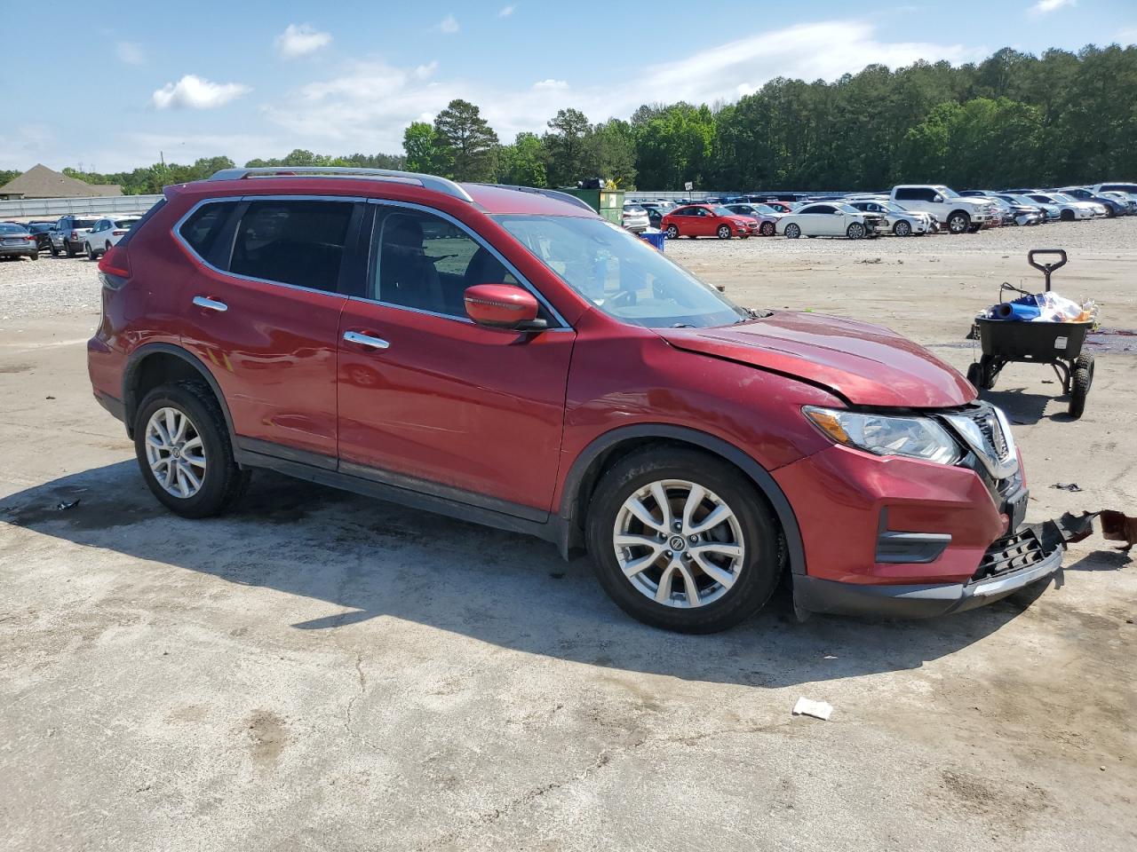 2020 Nissan Rogue S VIN: 5N1AT2MV9LC762366 Lot: 56541365